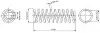 Пружина амортизатора SP3761