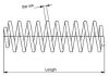 MONROE OPEL Пружина передня L=367mm Astra J 10-, CHEVROLET CRUZE 09- SP4009