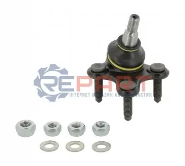 Опора кульова (передня/знизу/R) Audi A3/Seat/Skoda Octavia/SuperB/VW Caddy/Golf/Touran/Tiguan 03- MOOG VOBJ1859 Купити в Україні