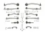 Комплект важелів підвіски (передньої) Audi A4/A6/VW Passat B5 96-05 (з болтами) VORK5001