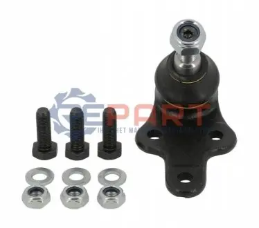 Опора кульова (передня/знизу) Ford C-Max 07-10/Focus 04-12/Volvo C30/C70/S40/V50 04-13 (d=18mm) MOOG VVBJ4873 Купити в Україні