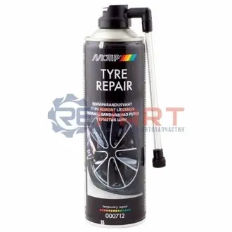 500мл Tyre Repair аерозольний аварійний герметик для шин MOTIP 000712BS Купити в Україні