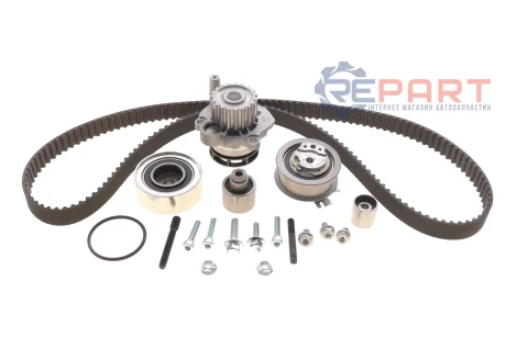 Комплект ГРМ + помпа Audi A3/A4/A5/A6/Q5/VW Caddy/T5/T6 1.6TDI-2.0TDI 09- (25x160z) MOTIVE TBK4982WP