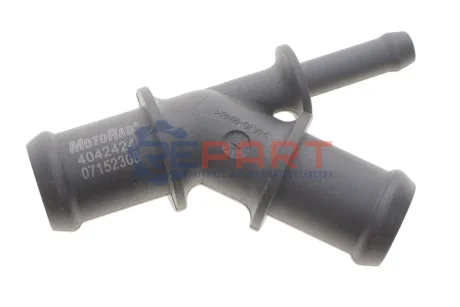 Фланець охолоджуючої рідини AUDI A2, A3 SEAT IBIZA III, LEON, TOLEDO II SKODA OCTAVIA I VW BORA, BORA I, CALIFORNIA T5 CAMPER, GOLF IV, MULTIVAN T5, NEW BEETLE, POLO IV 1.6-3.2 09.96-08.15 MOTORAD CH2424 Купити в Україні