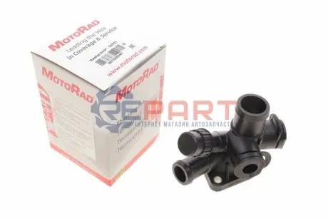 Фланець охолоджуючої рідини SEAT CORDOBA, CORDOBA VARIO, IBIZA II, TOLEDO I VW GOLF III, GOLF IV, PASSAT B3/B4, POLO, POLO III CLASSIC, VENTO 1.6/1.9D/2.0 07.94-12.02 MOTORAD CH2701 Купити в Україні