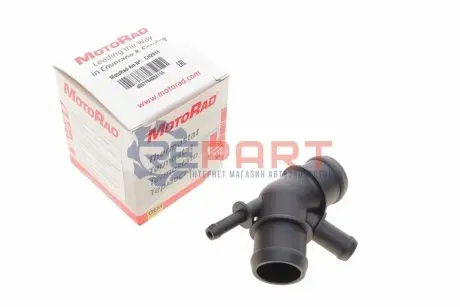 Фланець охолоджуючої рідини AUDI A3, TT SEAT ALHAMBRA, CORDOBA, CORDOBA VARIO, IBIZA II, LEON, TOLEDO II SKODA OCTAVIA I VW BORA, BORA I, GOLF IV, NEW BEETLE, POLO 1.4-2.8 12.95-12.13 MOTORAD CH2914 Купити в Україні