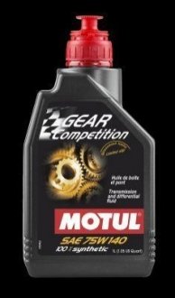 Масло транс 75W140 1L Gear Competition MOTUL 105779