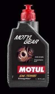 Масло транс 75W85 1L Motyl Gear =317301 MOTUL 106745 (фото 1)