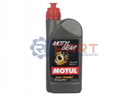 Трансмиссионное масло MotylGear GL-4 / 5 75W-80 полусинтетическое 1 л MOTUL 823401 (фото 1)