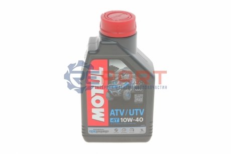 Масло /ATV-UTV 4T 10W40 (1L)/105878 MOTUL 852601 (фото 1)