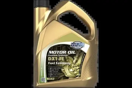 Моторное масло Premium Synthetic DX1-FE / 5W20 / 5л. / (GM Dex1 gen2, API SN+/SN-RC, ILSAC GF-5) MPM 05005DX1-FE
