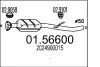 Глушитель системы выпуска (средний) MTS (0156600) изображение 1