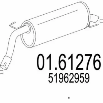 Автозапчасть MTS 0161276
