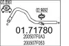 Труба выхлопного газа MTS (0171780) изображение 1