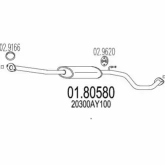 Глушник середній MTS 0180580