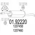 Глушитель MTS (01.92220) изображение 1