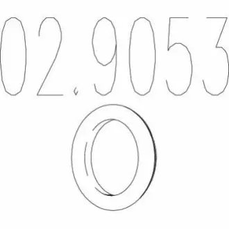 Кріплення вихлопної системи MTS 02.9053 Купити в Україні