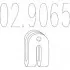 Кріплення вихлопної системи 02.9065