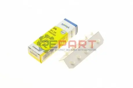 Фото Автолампа W1.2W 12V 1.2W W2x4.6d (матова) NARVA (170323000) зображення 1