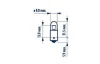 Автолампа T4W 24V 4W BA9s Heavy Duty NARVA (171433000) зображення 4