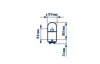 Автолампа R5W 12V 5W BA15d Standard NARVA (171723000) зображення 4