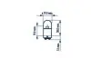 Фото Автолампа R5W 24V 5W BA15d NARVA (171823000) зображення 2