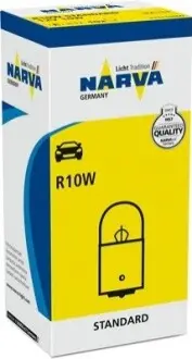 Автолампа R10W 12V 10W BA15s Стандарт NARVA 173113000 Купити в Україні