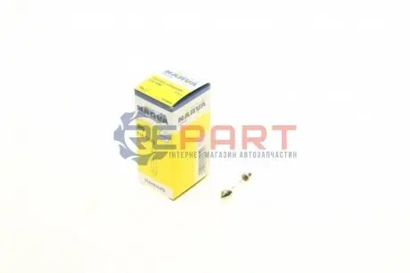 Автолампа C10W 12V 10W SV8.5 Standard (L=41/d=11) NARVA 173143000 Купити в Україні