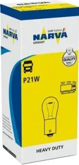 Автолампа P21W 24V 21W BA15s Heavy Duty NARVA 176443000 Купити в Україні