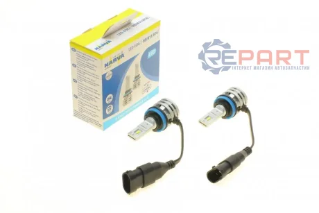 Автолампа H8/H11/H16 Fog 12/24V 24W PGJ19-1 Performance LED (к-кт 2 шт.) NARVA 180363000