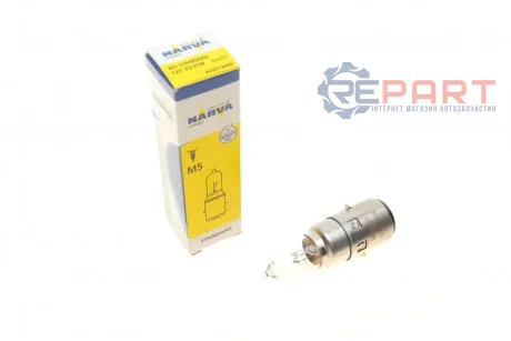 Автолампа M5 12V 35/35W BA20d Standard (Moto) NARVA 420273000