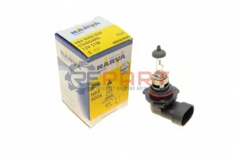 Автолампа HB4/9006 12V 51W P22d (Американські типи) NARVA 480063000 Купити в Україні