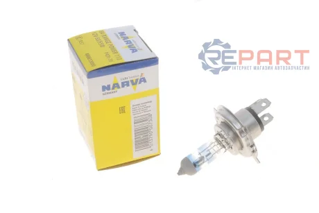 Автолампа H4 12V 60/55W P43t Range Power 110 NARVA 480613000
