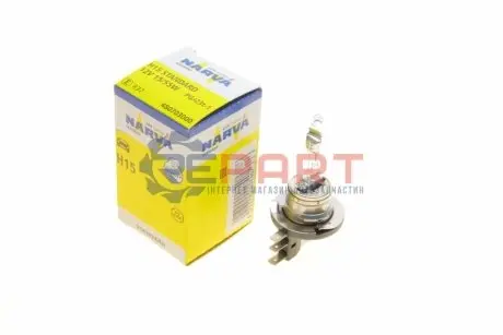 Автолампа H15 12V 55/15W PGJ23T-1 Standard NARVA 480703000 Купити в Україні