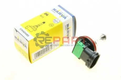 Автолампа H11 12V 55W PGJ19-2 Standard NARVA 480723000 Купити в Україні