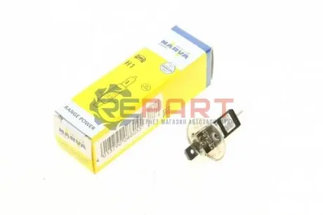 Автолампа H1 12V 55W P14.5s Range Power (+ 30%) NARVA 483303000 Купити в Україні