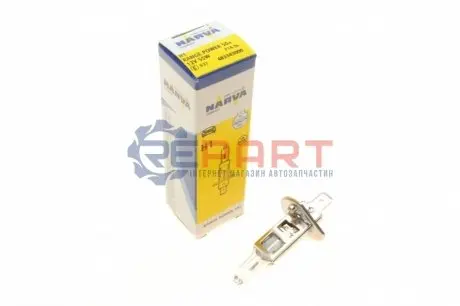 Автолампа H1 12V 55W P14.5s Range Power 50+ NARVA 483343000 Купити в Україні