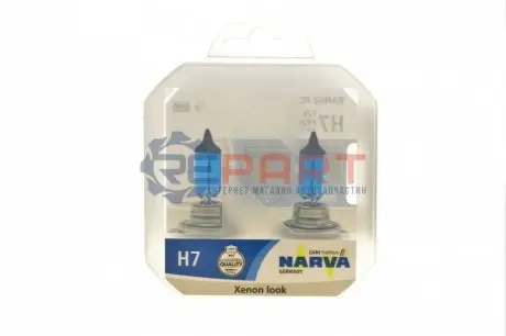 Автолампа H7 12V 55W PX26d Range Power White (4500K) (к-кт 2 шт.) NARVA 486072100 Купити в Україні