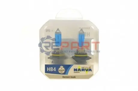 Автолампа HB4/9006 12V 55W P22d Range Power White (4500K) (к-кт 2шт.) NARVA 486262100 Купити в Україні