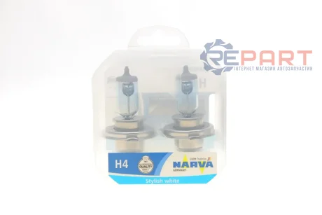 (к-кт 2 шт.) Автолампа H4 12V 60/55W P43t Range Power Blue+ (3700K) NARVA 486772100