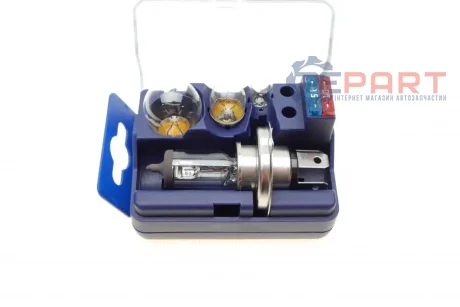 Комплект лампочок H4 12V (P21W,R5W. T4W + 2 запобіжника) NARVA 980043010
