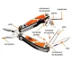 Мультиінструмент (Mini) 10in1/Alu/Led light (+чохол) (L=115mm) NEO TOOLS (01-027) зображення 3
