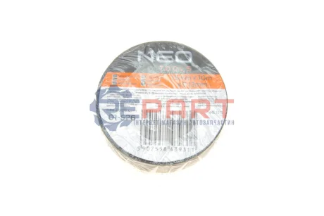 Стрічка ізоляційна 15x0,13 mm 10 m (чорна) NEO TOOLS 01526 Купити в Україні