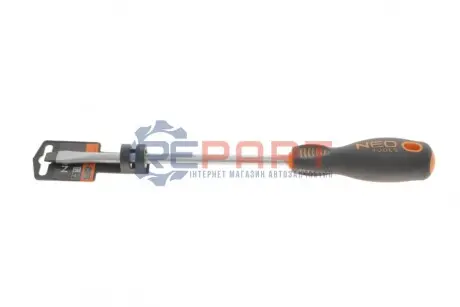 Викрутка із тріскачкою M6 та біти 12 од. NEO TOOLS 04004 Купити в Україні