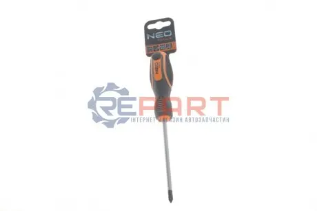 Викрутка хрестова PH1 x 100 мм NEO TOOLS 04-178 Купити в Україні