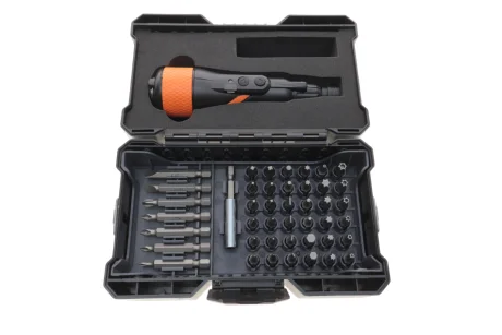Отвертка аккумуляторная и биты 45 ед. NEO TOOLS 04-200
