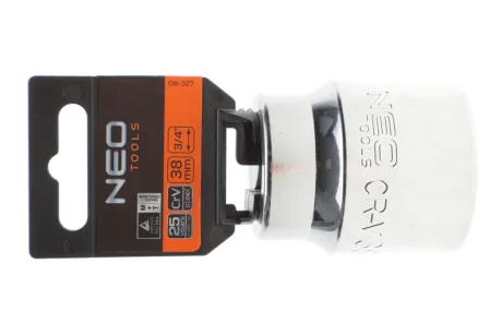 Головка торцева 12-граней 3/4" 38 мм (хромована) NEO TOOLS 08327