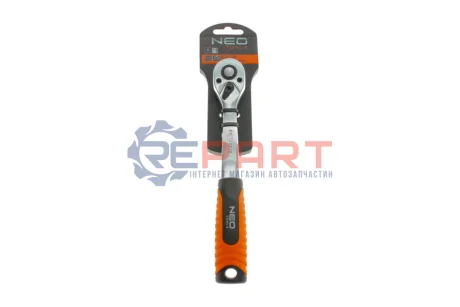 Тріскачка 3/8" 72 зубца 195 мм NEO TOOLS 08507 Купити в Україні