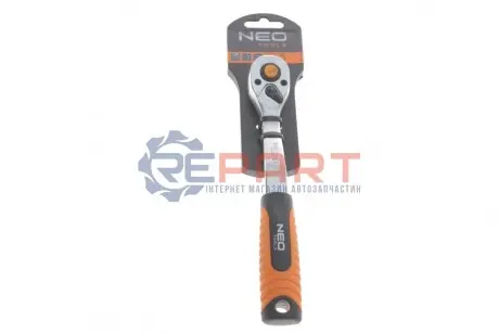 Тріскачка 3/8" 90 зубця 200 мм NEO TOOLS 08533 Купити в Україні