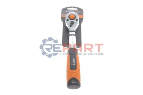 Тріскачка 1/2" 72 зубця 265 мм NEO TOOLS 08536 Купити в Україні